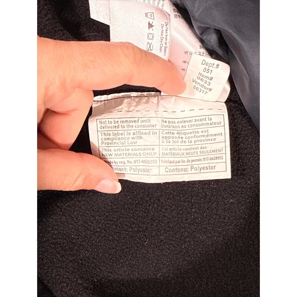Eddie Bauer Puffer‎ Vest Mens Small Navy Blue Quilted Insulated Full Zip Gorp